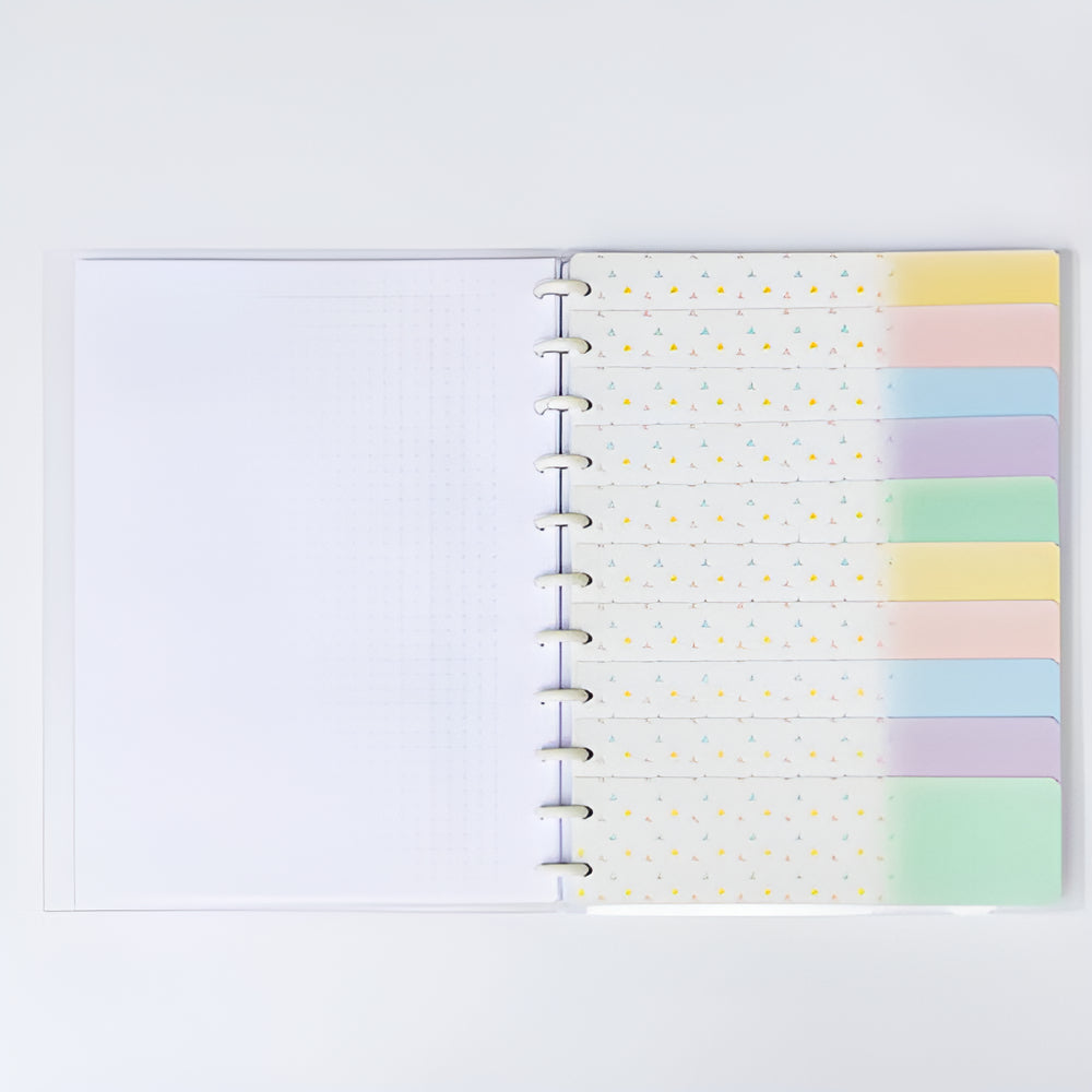Caderno De Disco Basic Inteligente Grande Believe - 10 Mat