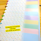 Caderno De Disco Basic Inteligente Grande Believe - 10 Mat