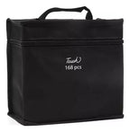 Conjunto de Canetas Ponta Dupla 168 marcadores Touch Duplex Base Alcohol