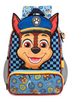 Mochila Escolar Masculina Infantil Patrulha Canina Chase Cor Azul