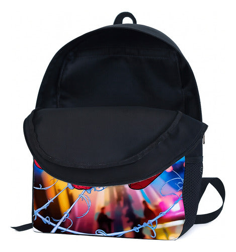 Mochila Homem Arnha Herói Baby Infantil Juvenil De Lona