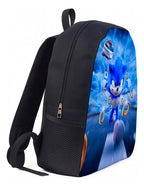 Mochila Snic Fases Jogo Game Infantil Juvenil De Lona Escola